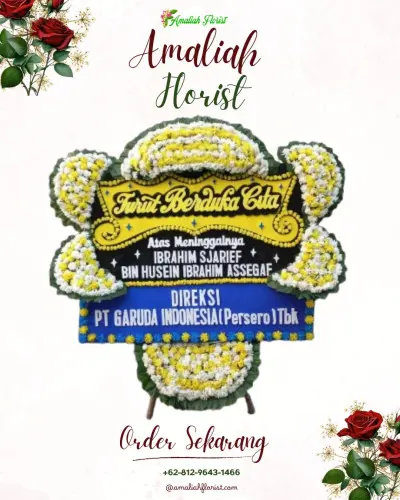 Papan Bunga Duka di Dadok Tunggul Hitam